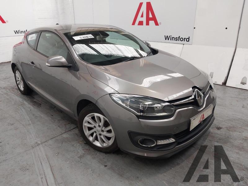 2014 RENAULT MEGANE DYNAMIQUE TOMTOM ENERGY TCE S/ 1198cc TURBO PETROL MANUAL 6 Speed 3 DOOR COUPE