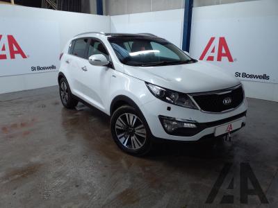2014 KIA SPORTAGE CRDI KX-3 SAT NAV 1995cc TURBO DIESEL MANUAL 6 Speed 5 DOOR ESTATE