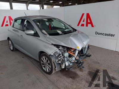 Image of 2021 RENAULT ZOE ICONIC ELECTRIC DIRECT DRIVE 5 DOOR HATCHBACK