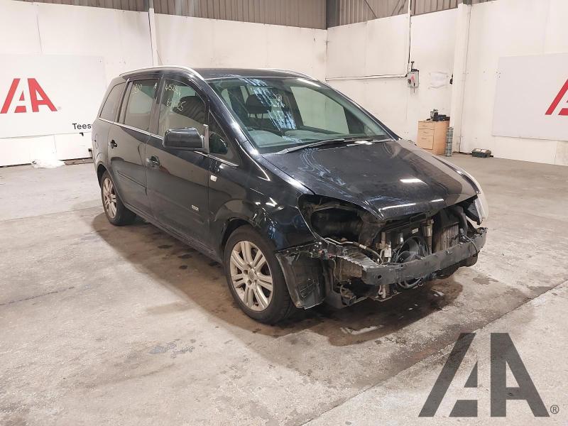 2010 VAUXHALL ZAFIRA DESIGN CDTI ECOFLEX 1686cc TURBO DIESEL MANUAL 5 DOOR MPV