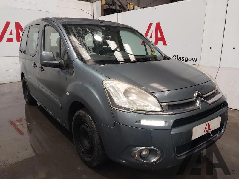 2012 CITROEN BERLINGO MULTISPACE HDI VTR 1560cc TURBO DIESEL MANUAL 5 Speed 5 DOOR MPV