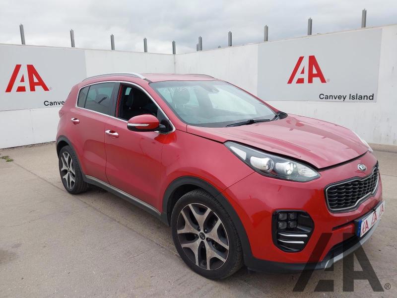 2017 KIA SPORTAGE CRDI GT-LINE EDITION DCT ISG 1685cc TURBO DIESEL SEMI AUTO 7 Speed 5 DOOR ESTATE