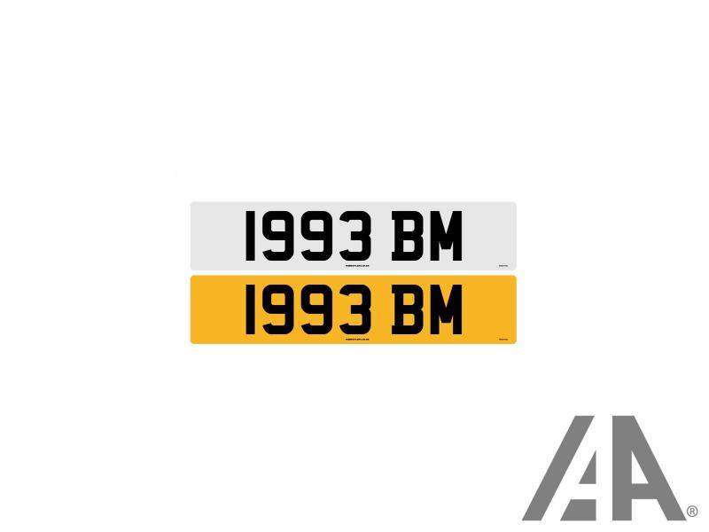 CHERISHED PLATE - 1993 BM