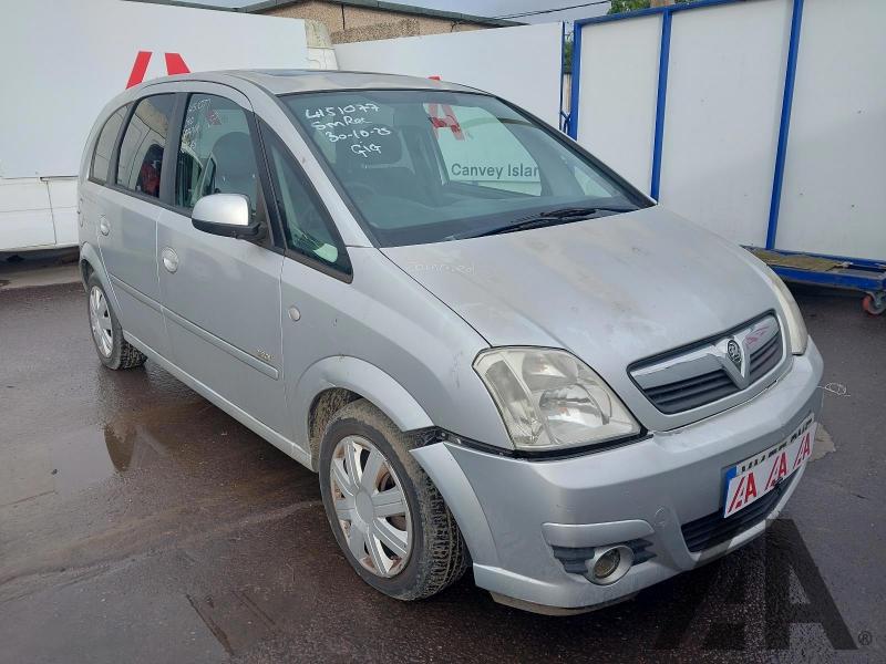 2007 VAUXHALL MERIVA DESIGN 16V TWINPORT 1364cc PETROL MANUAL 5 Speed 5 DOOR MPV
