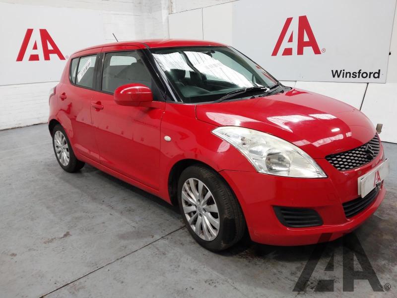 2012 SUZUKI SWIFT SZ3 1242cc PETROL MANUAL 5 DOOR HATCHBACK
