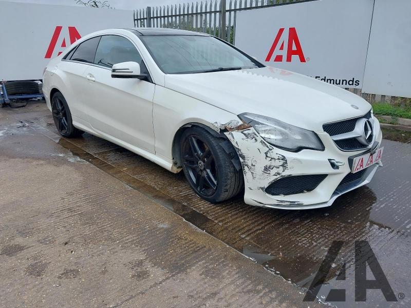 2014 MERCEDES E-CLASS E220 CDI AMG SPORT 2143cc TURBO DIESEL AUTOMATIC 2 DOOR COUPE