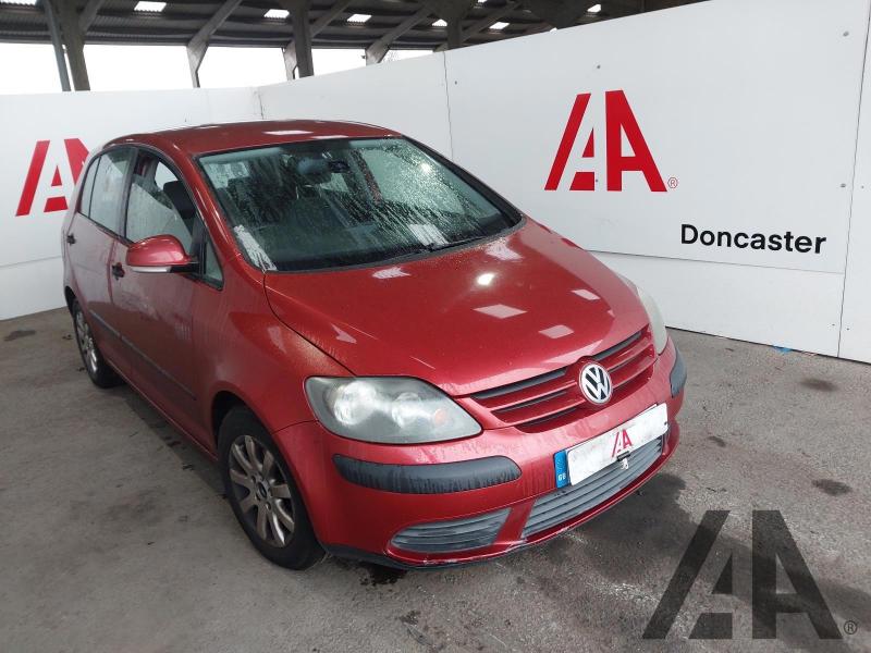 2005 VOLKSWAGEN GOLF PLUS SE TDI 1896cc TURBO DIESEL MANUAL 5 Speed 5 DOOR HATCHBACK