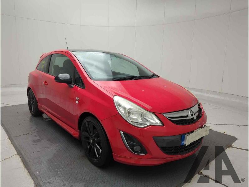 2012 VAUXHALL CORSA LIMITED EDITION 1229cc PETROL MANUAL 3 DOOR HATCHBACK