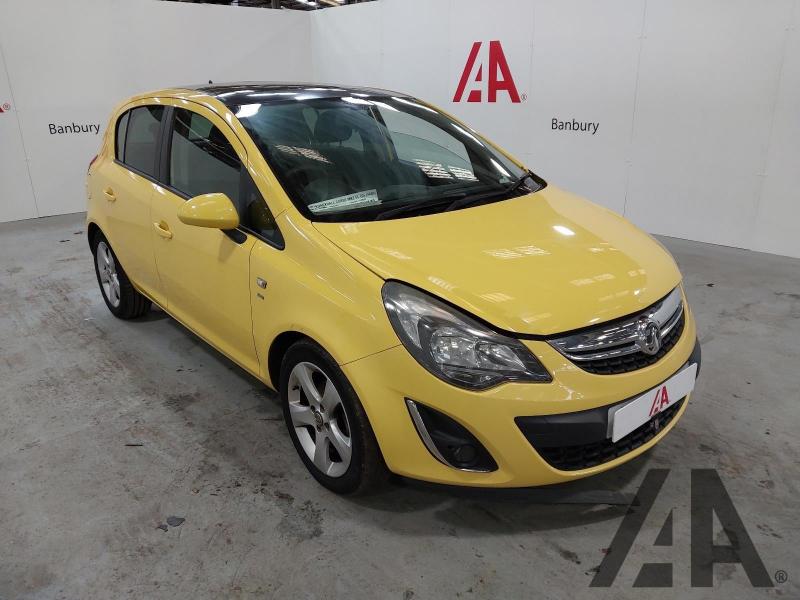 2013 VAUXHALL CORSA SXI AC 1398cc PETROL MANUAL 5 DOOR HATCHBACK