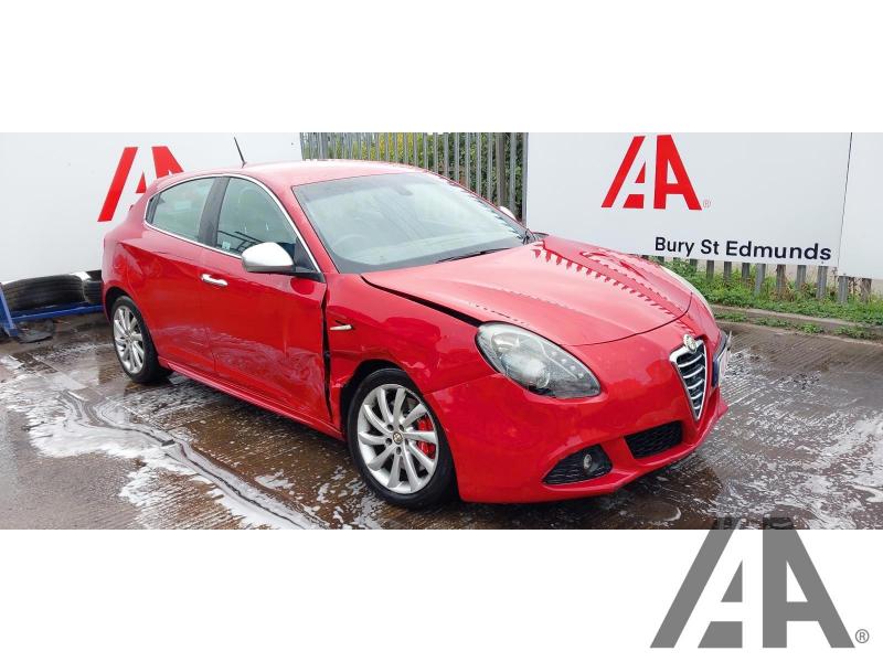 2011 ALFA ROMEO GIULIETTA JTDM-2 VELOCE S/S 1956cc TURBO DIESEL MANUAL 6 Speed 5 DOOR HATCHBACK