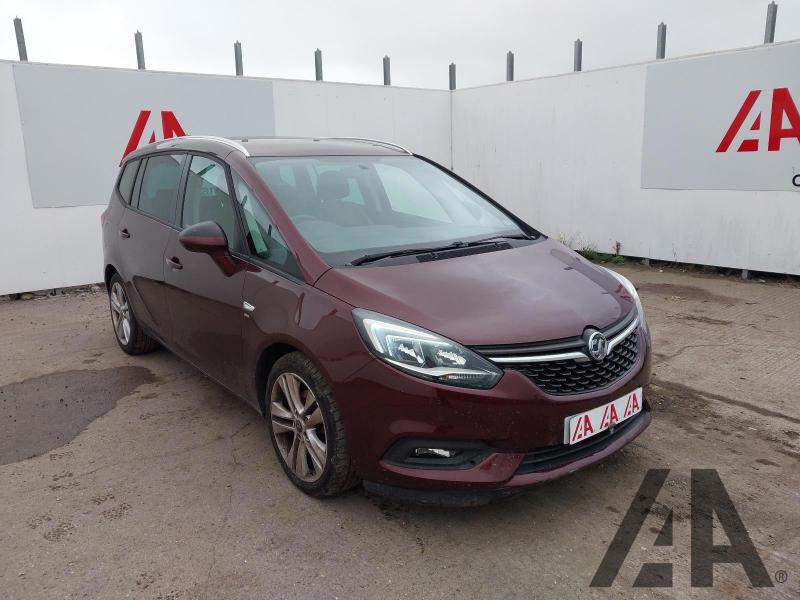 2018 VAUXHALL ZAFIRA TOURER SRI NAV 1364cc TURBO PETROL MANUAL 5 DOOR MPV