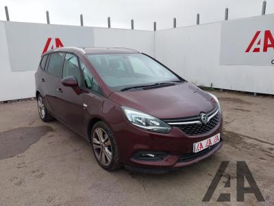 Image of 2018 VAUXHALL ZAFIRA TOURER SRI NAV 1364cc TURBO PETROL MANUAL 5 DOOR MPV