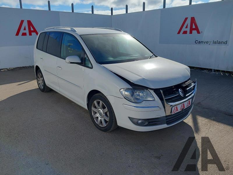 2009 VOLKSWAGEN TOURAN IMPORT 1390cc SUPER PETROL SEMI AUTO 5 DOOR MPV