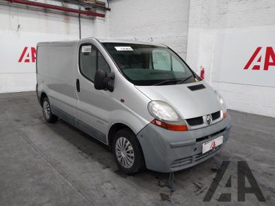 Image of 2006 RENAULT TRAFIC SL27DCI SWB 1870cc TURBO DIESEL MANUAL 4 DOOR PANEL VAN