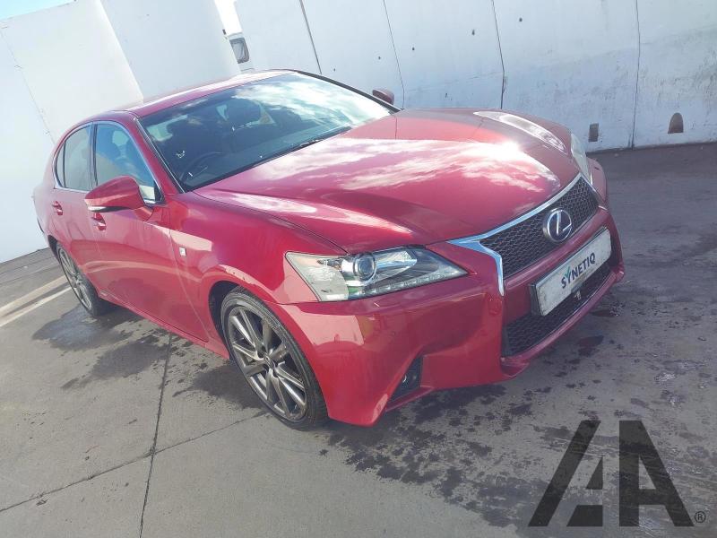 2015 LEXUS GS 300H F SPORT 2493cc PETROL/ELECTRIC CVT 1 Speed 4 DOOR SALOON