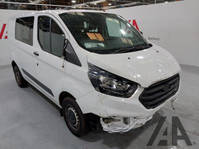 Image of 2021 FORD TRANSIT CUSTOM 300 LEADER DCIV ECOBLUE 1995cc TURBO DIESEL MANUAL 4 DOOR PANEL VAN