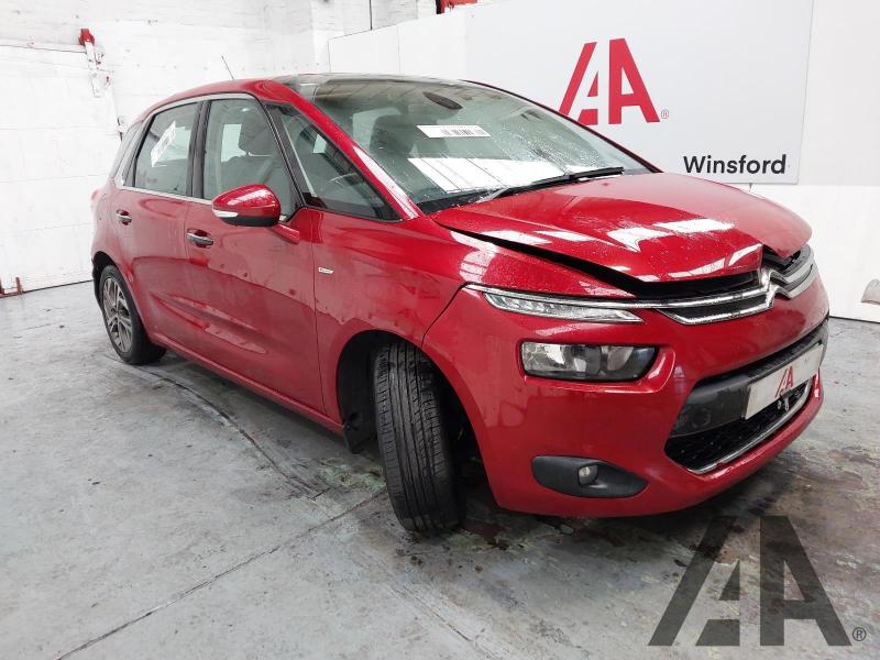 2014 CITROEN C4 PICASSO E-HDI AIRDREAM EXCLUSIVE ETG6 1560cc TURBO DIESEL SEMI AUTO 6 Speed 5 DOOR MPV