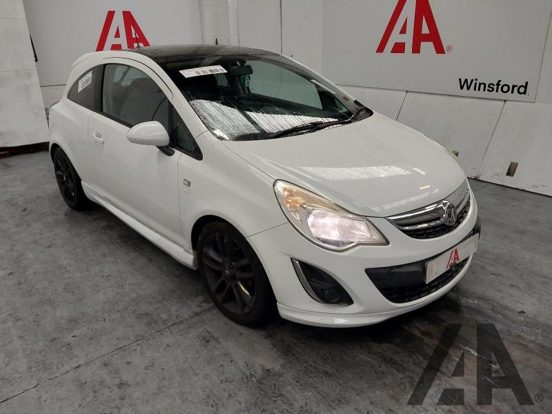 2012 VAUXHALL CORSA LIMITED EDITION 1229cc PETROL MANUAL 3 DOOR HATCHBACK