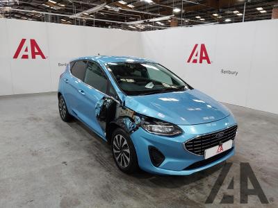Image of 2022 FORD FIESTA TITANIUM 999cc TURBO PETROL MANUAL 5 DOOR HATCHBACK