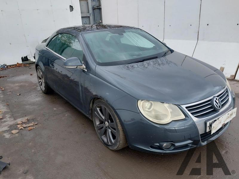 2008 VOLKSWAGEN EOS SPORT TDI 1968cc TURBO DIESEL MANUAL 6 Speed 2 DOOR CONVERTIBLE