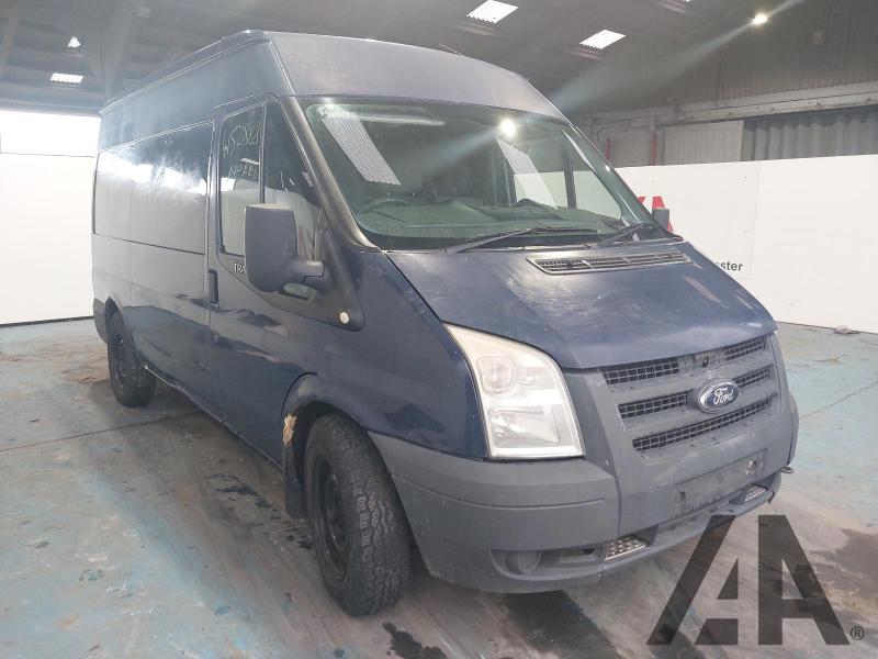 2011 FORD TRANSIT 280 SHR 2198cc TURBO DIESEL MANUAL PANEL VAN