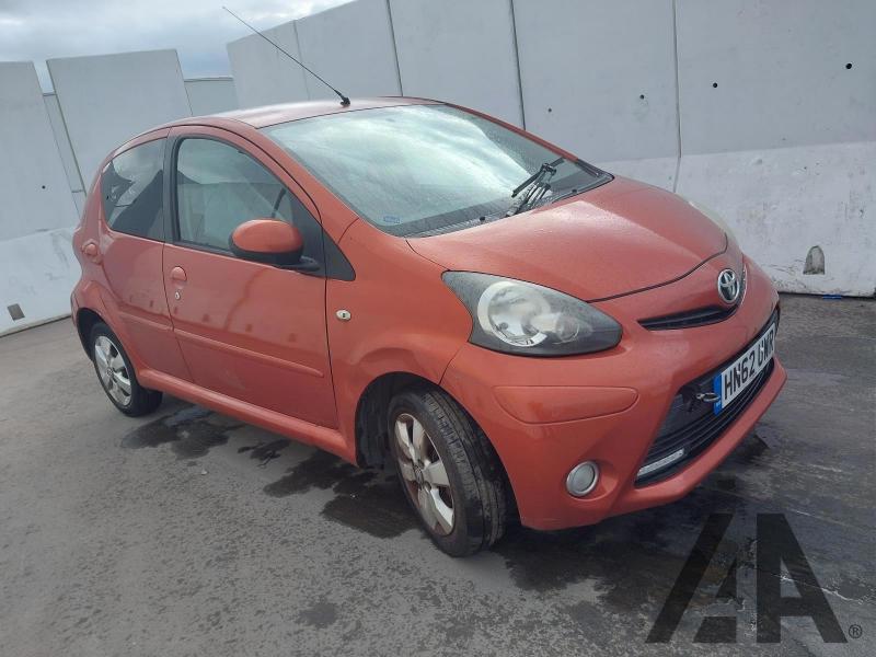 2012 TOYOTA AYGO VVT-I FIRE AC 998cc PETROL MANUAL 5 DOOR HATCHBACK