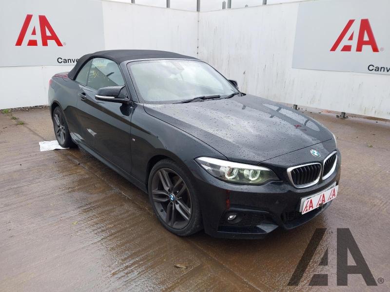 2019 BMW 2 SERIES 220D M SPORT 1995cc TURBO DIESEL AUTOMATIC 2 DOOR CONVERTIBLE