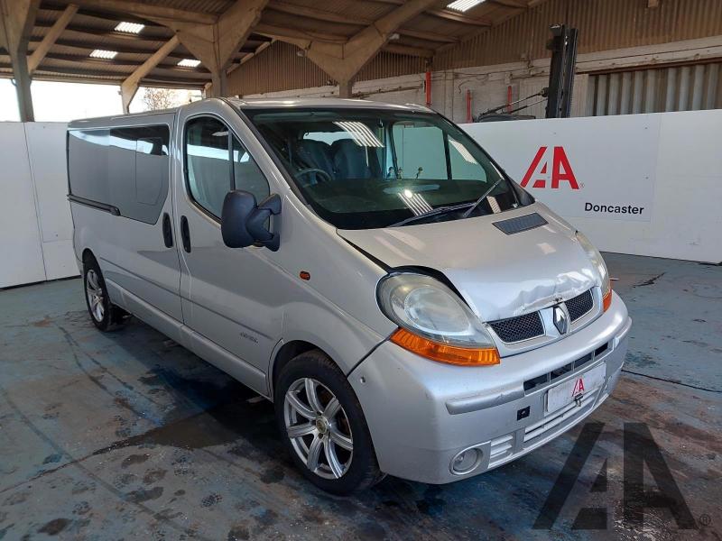 2005 RENAULT TRAFIC LL29DCI LWB 1870cc DIESEL MANUAL 6 Speed 2 DOOR PANEL VAN