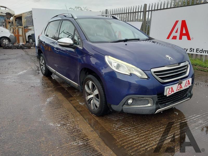 2014 PEUGEOT 2008 E-HDIURE 1560cc TURBO DIESEL MANUAL 5 Speed 5 DOOR HATCHBACK