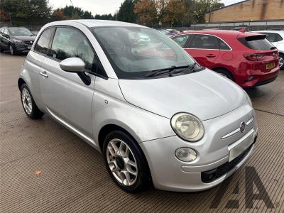 Image of 2010 FIAT 500 MULTIJET SPORT 95 1248cc TURBO DIESEL MANUAL 3 DOOR HATCHBACK