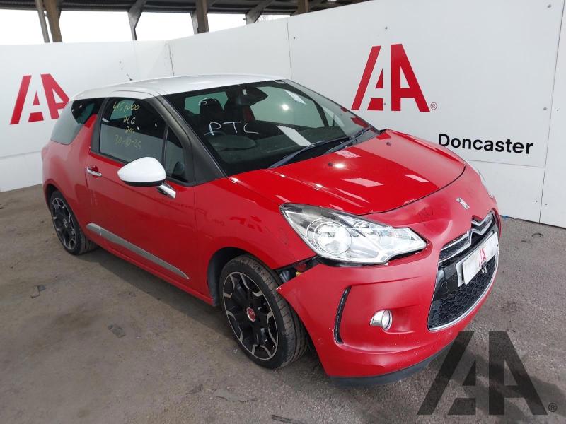 2012 CITROEN DS3 DSTYLE PLUS 1598cc PETROL MANUAL 5 Speed 3 DOOR HATCHBACK