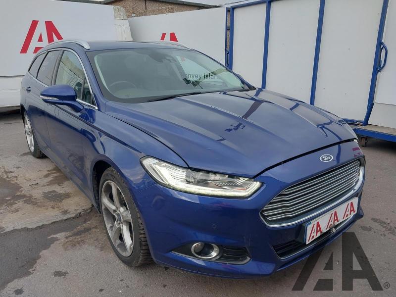 2017 FORD MONDEO TITANIUM TDCI 1997cc TURBO DIESEL MANUAL 6 Speed 5 DOOR ESTATE