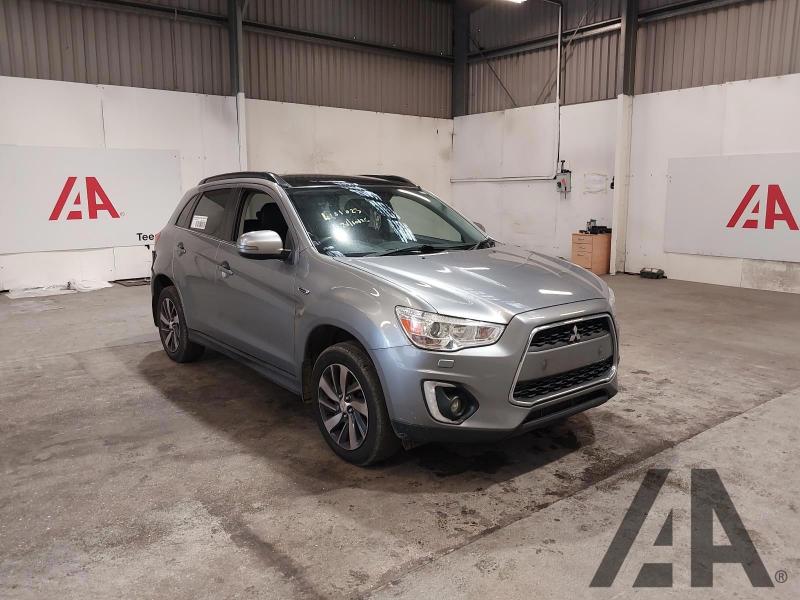 2015 MITSUBISHI ASX DI-D 4 1798cc TURBO DIESEL MANUAL 6 Speed 5 DOOR HATCHBACK