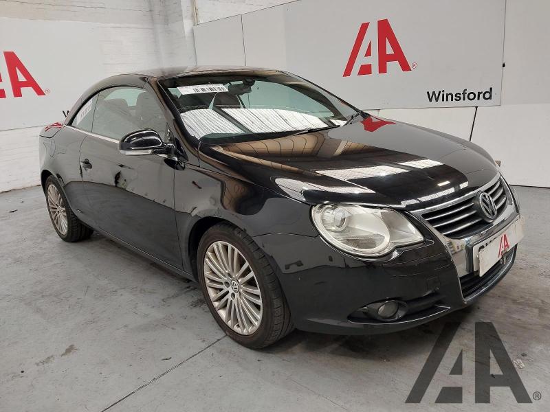 2007 VOLKSWAGEN EOS SPORT TDI DSG 1968cc TURBO DIESEL SEMI AUTO 6 Speed 2 DOOR CONVERTIBLE