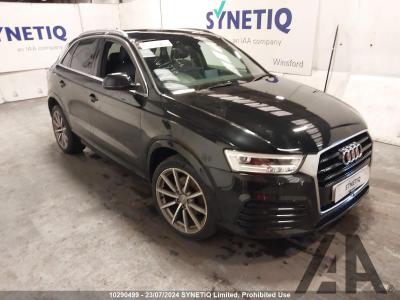 Image of 2016 AUDI Q3 TDI QUATTRO S LINE PLUS 1968cc TURBO DIESEL SEMI AUTO 5 DOOR ESTATE