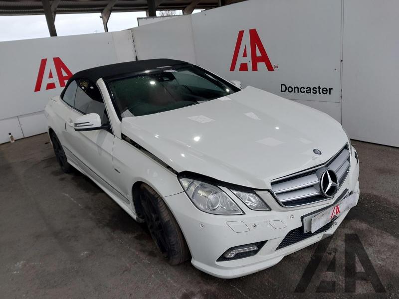2011 MERCEDES E-CLASS E350 CDI BLUEEFFICIENCY SPORT 2987cc TURBO DIESEL AUTOMATIC 2 DOOR CONVERTIBLE