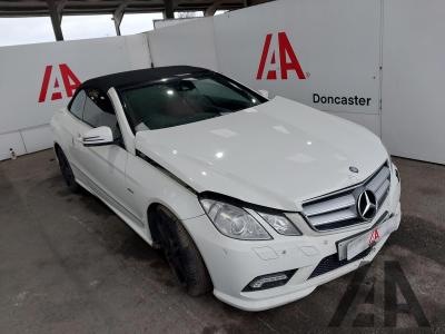 Image of 2011 MERCEDES E-CLASS E350 CDI BLUEEFFICIENCY SPORT 2987cc TURBO DIESEL AUTOMATIC 2 DOOR CONVERTIBLE