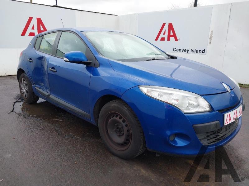 2011 RENAULT MEGANE PZAZ 1598cc PETROL MANUAL 5 Speed 5 DOOR HATCHBACK