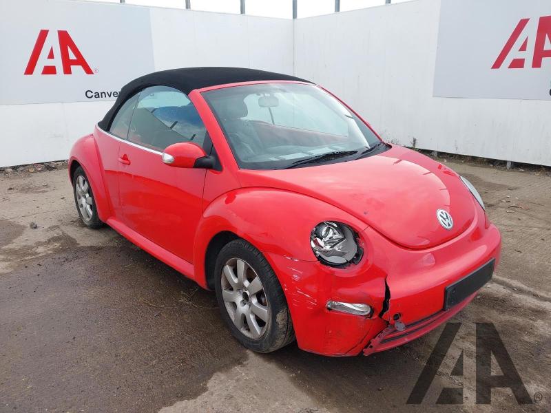 2003 VOLKSWAGEN BEETLE CABRIOLET 8V TIPTRONIC 1984cc PETROL AUTOMATIC 6 Speed 2 DOOR CONVERTIBLE