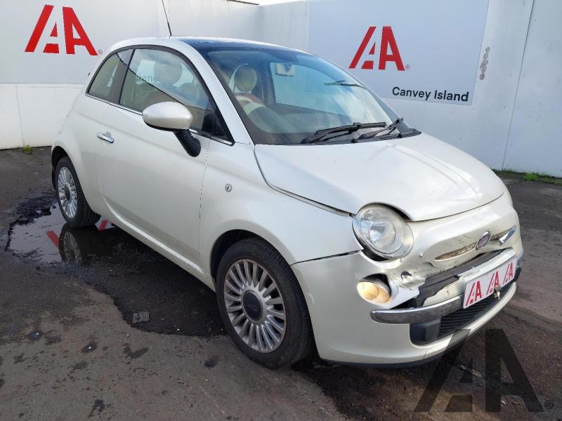 2011 FIAT 500 LOUNGE 875cc TURBO PETROL MANUAL 3 DOOR HATCHBACK