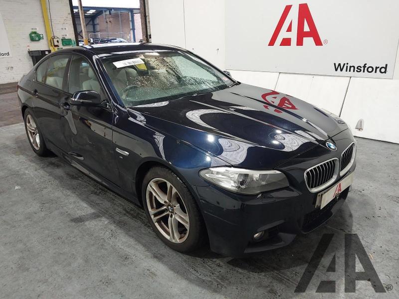 2015 BMW 5 SERIES 518D M SPORT 1995cc TURBO DIESEL AUTOMATIC 4 DOOR SALOON