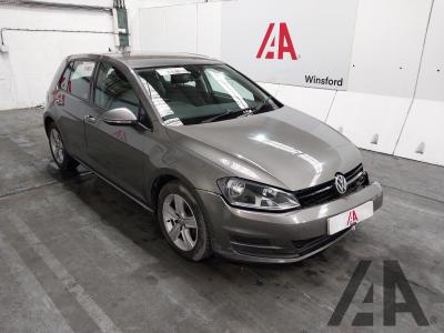 Image of 2015 VOLKSWAGEN GOLF MATCH TDI BLUEMOTION TECHNOLOG 1598cc TURBO DIESEL SEMI AUTO 7 Speed 5 DOOR HATCHBACK