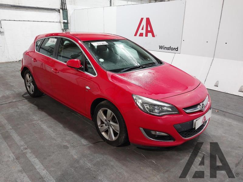 2015 VAUXHALL ASTRA SRI CDTI S/S 1956cc TURBO DIESEL MANUAL 6 Speed 5 DOOR HATCHBACK