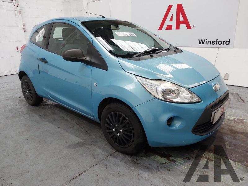 2009 FORD KA STUDIO 1242cc PETROL MANUAL 5 Speed 3 DOOR HATCHBACK