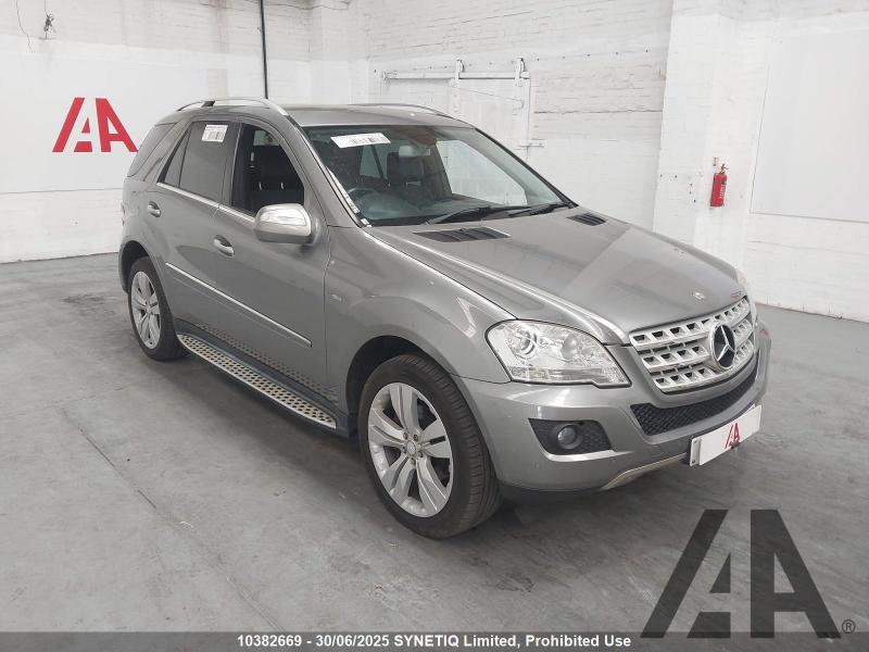 2010 MERCEDES M-CLASS ML350 CDI BLUEEFFICIENCY SPORT 2987cc TURBO DIESEL AUTOMATIC 7 Speed 5 DOOR ESTATE