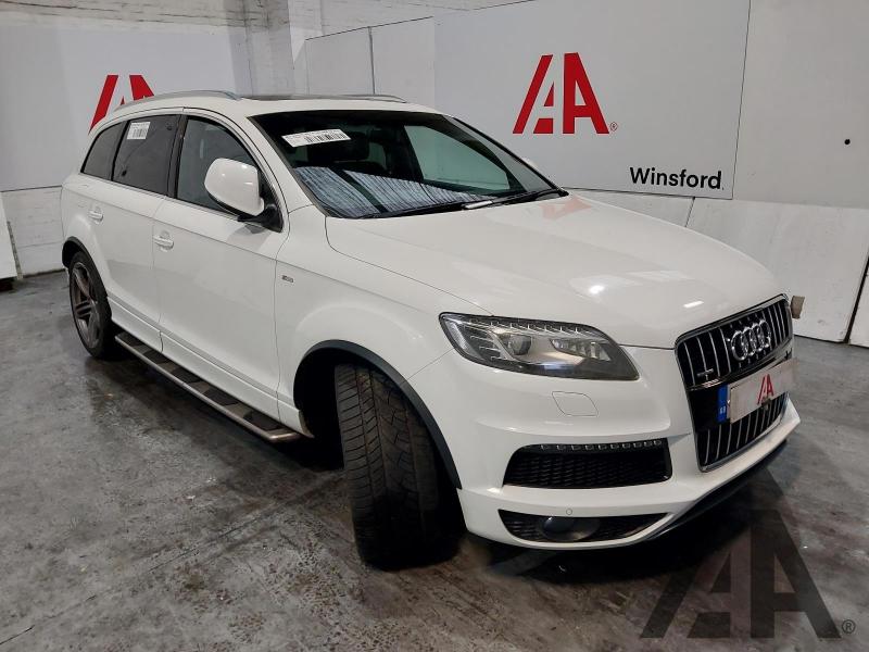 2013 AUDI Q7 TDI QUATTRO S LINE PLUS 2967cc TURBO DIESEL AUTOMATIC 5 DOOR ESTATE