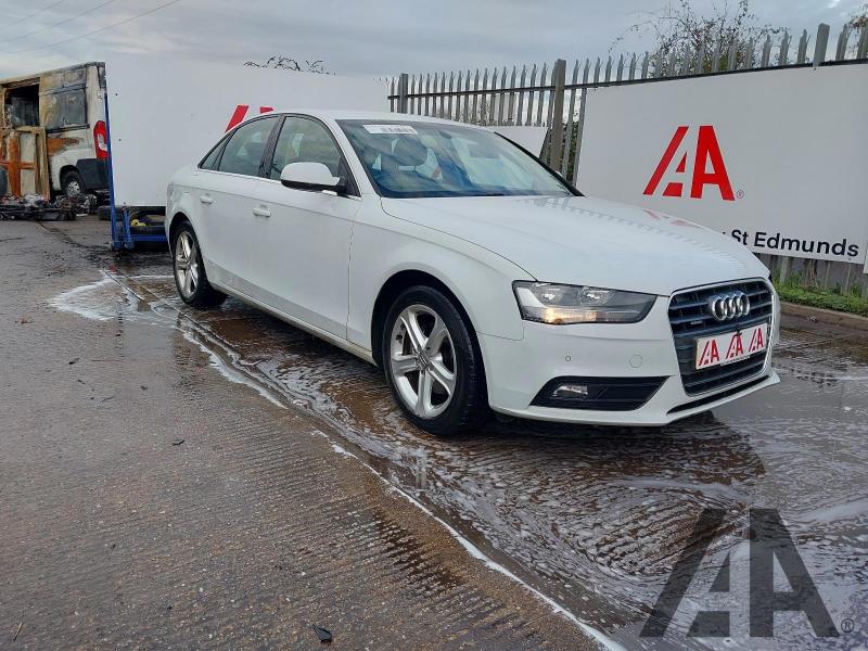 2013 AUDI A4 TDI QUATTRO SE TECHNIK 1968cc TURBO DIESEL MANUAL 6 Speed 4 DOOR SALOON