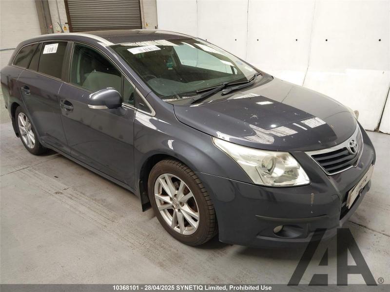 2011 TOYOTA AVENSIS VALVEMATIC TR 1797cc PETROL MANUAL 6 Speed 5 DOOR ESTATE