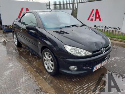 Image of 2007 PEUGEOT 206 CC SPORT 1587cc PETROL SEMI AUTO 4 Speed 2 DOOR CONVERTIBLE