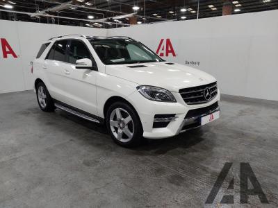 Image of 2013 MERCEDES M-CLASS ML250 BLUETEC SPORT 2143cc TURBO DIESEL AUTOMATIC 7 Speed 5 DOOR ESTATE